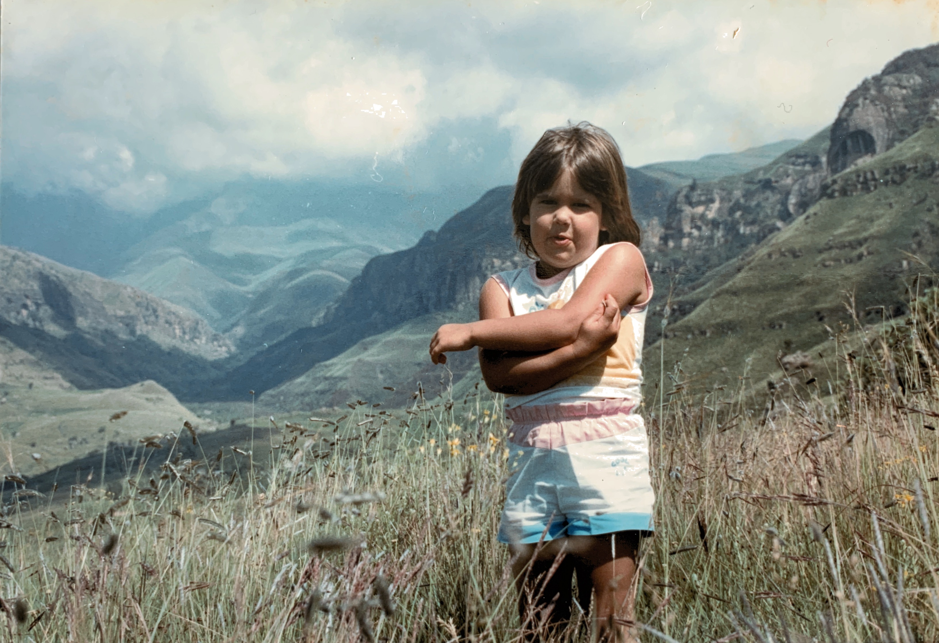 Tracey at Injasuti, end of 1984