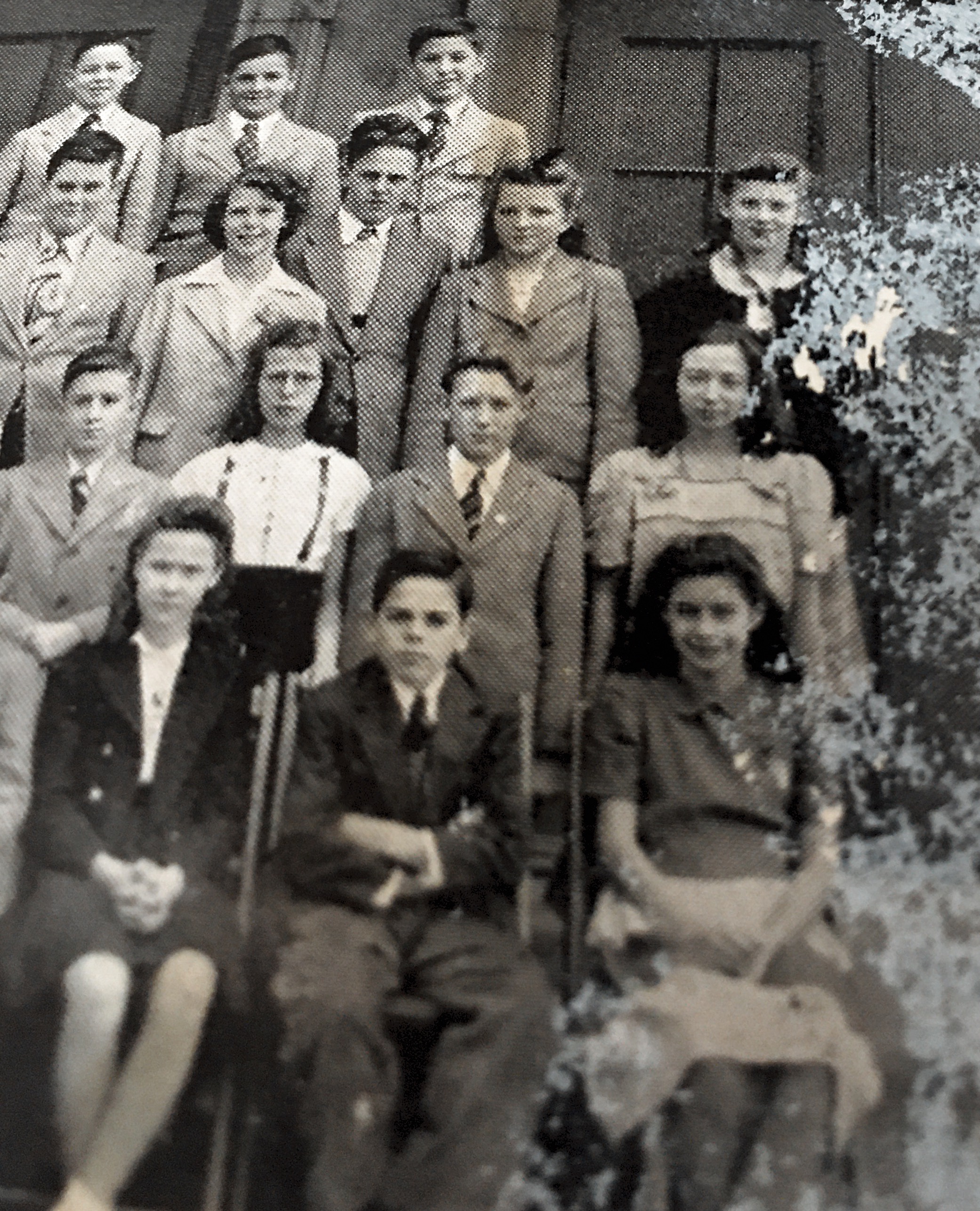 Lel’s Seventh Grade class picture from the 1945 Beacon.