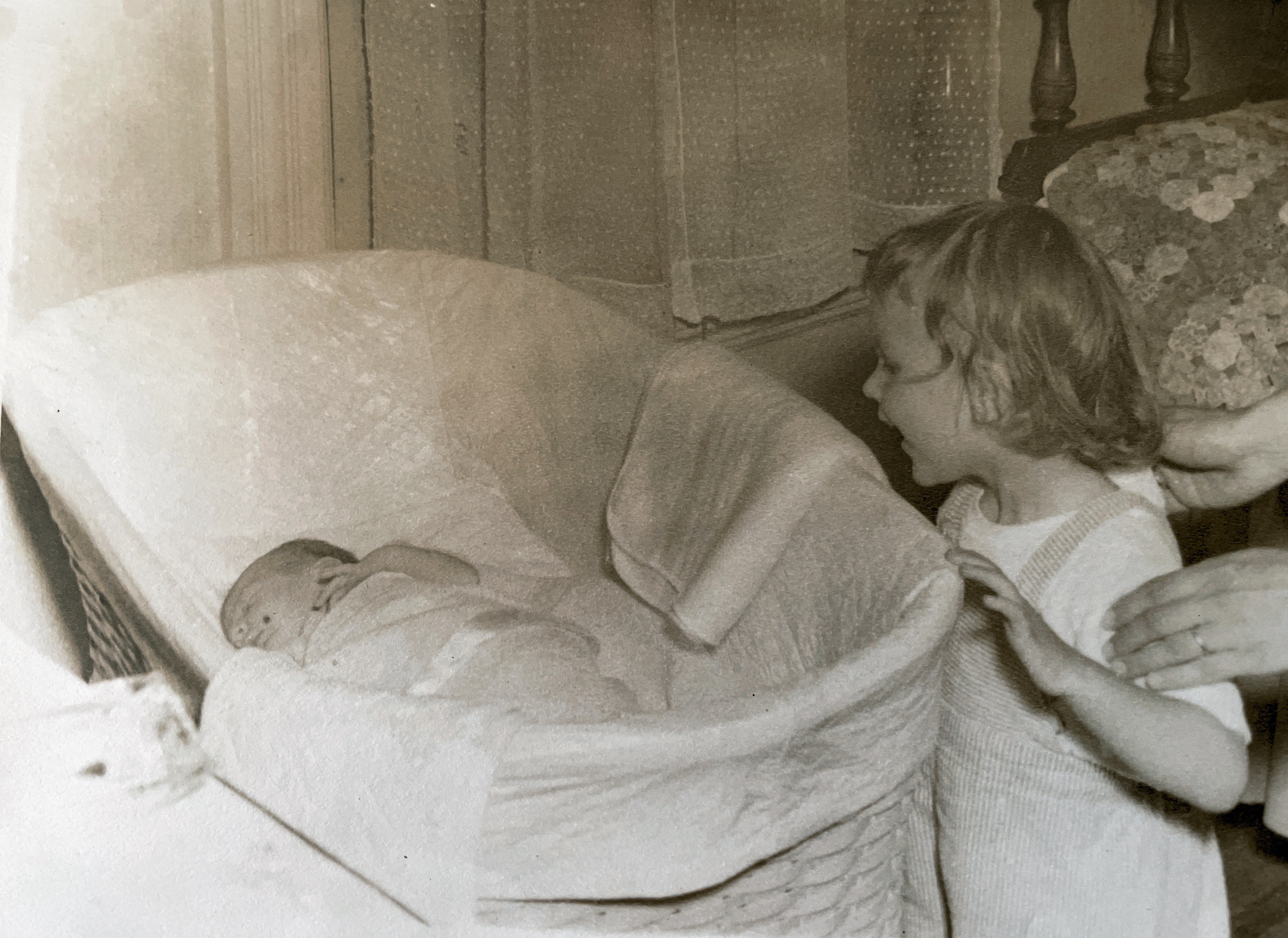 The first time I saw my sister Nancy! July 1952