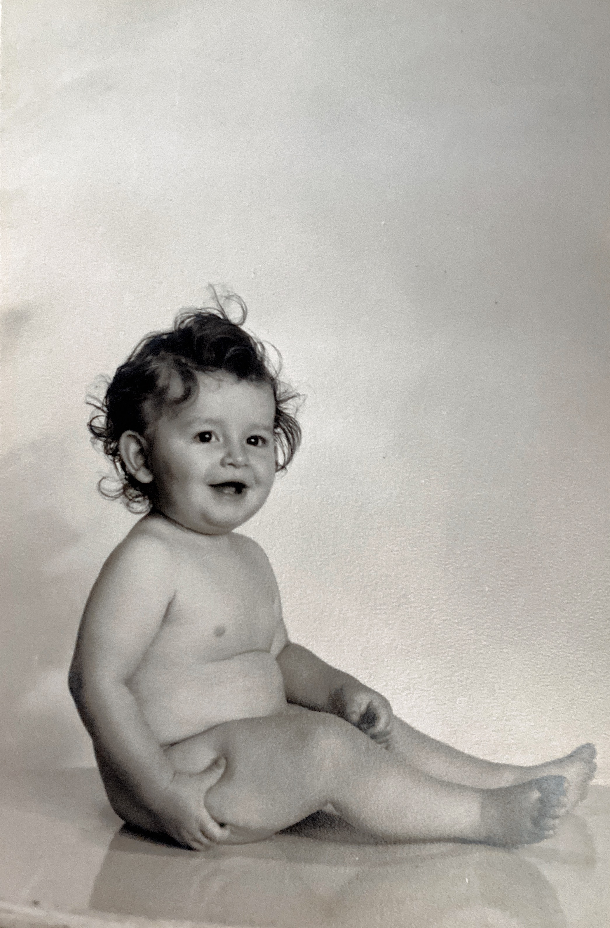 Mom as a baby 1954.
