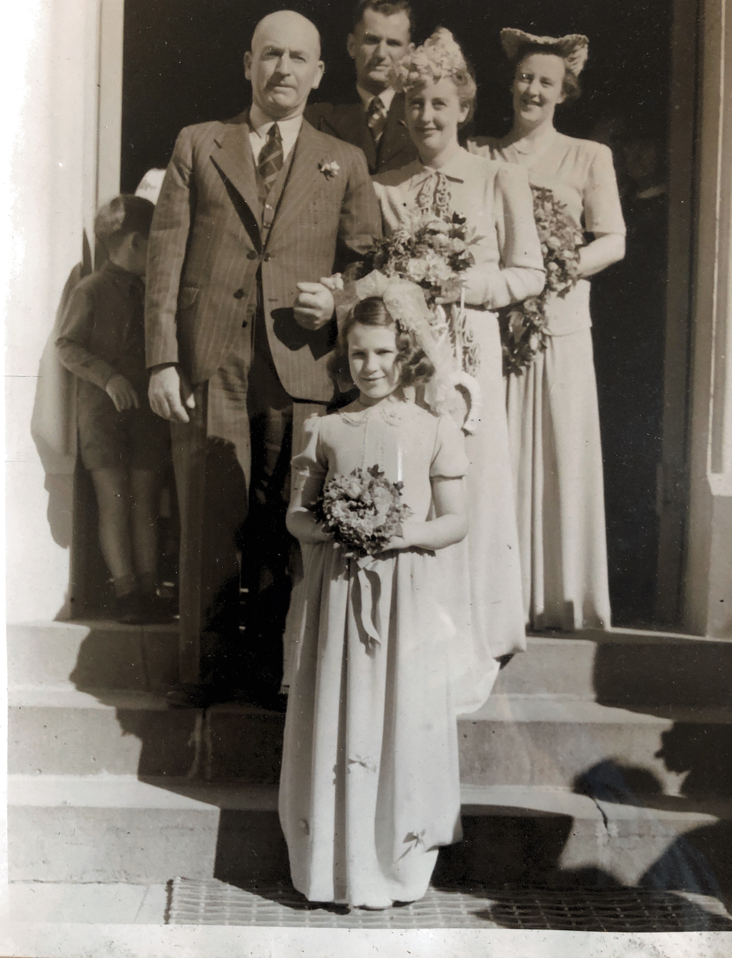 Jack & Billie Rintoul wedding photo. 1940’s