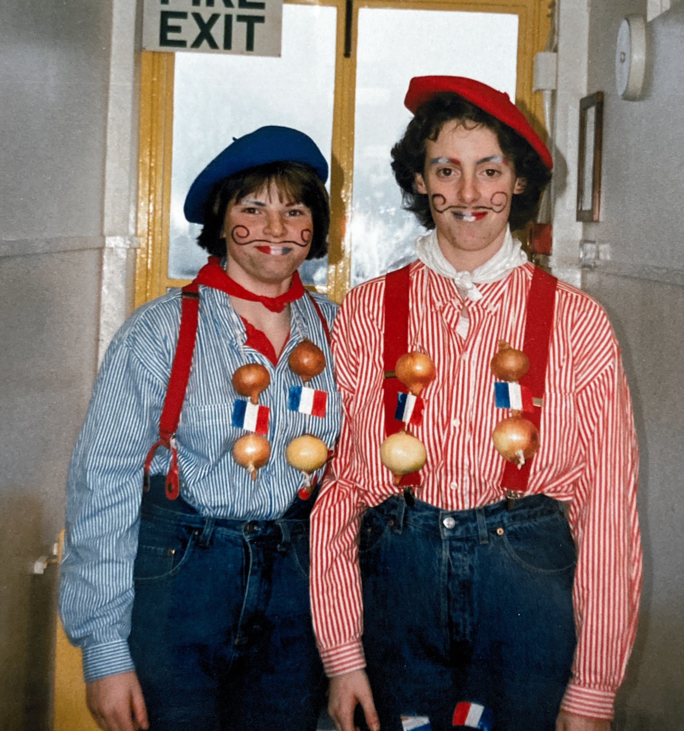 RNS Spring 1989  Red Nose Day
Nessie Haines & Lucilla Kay-Smith