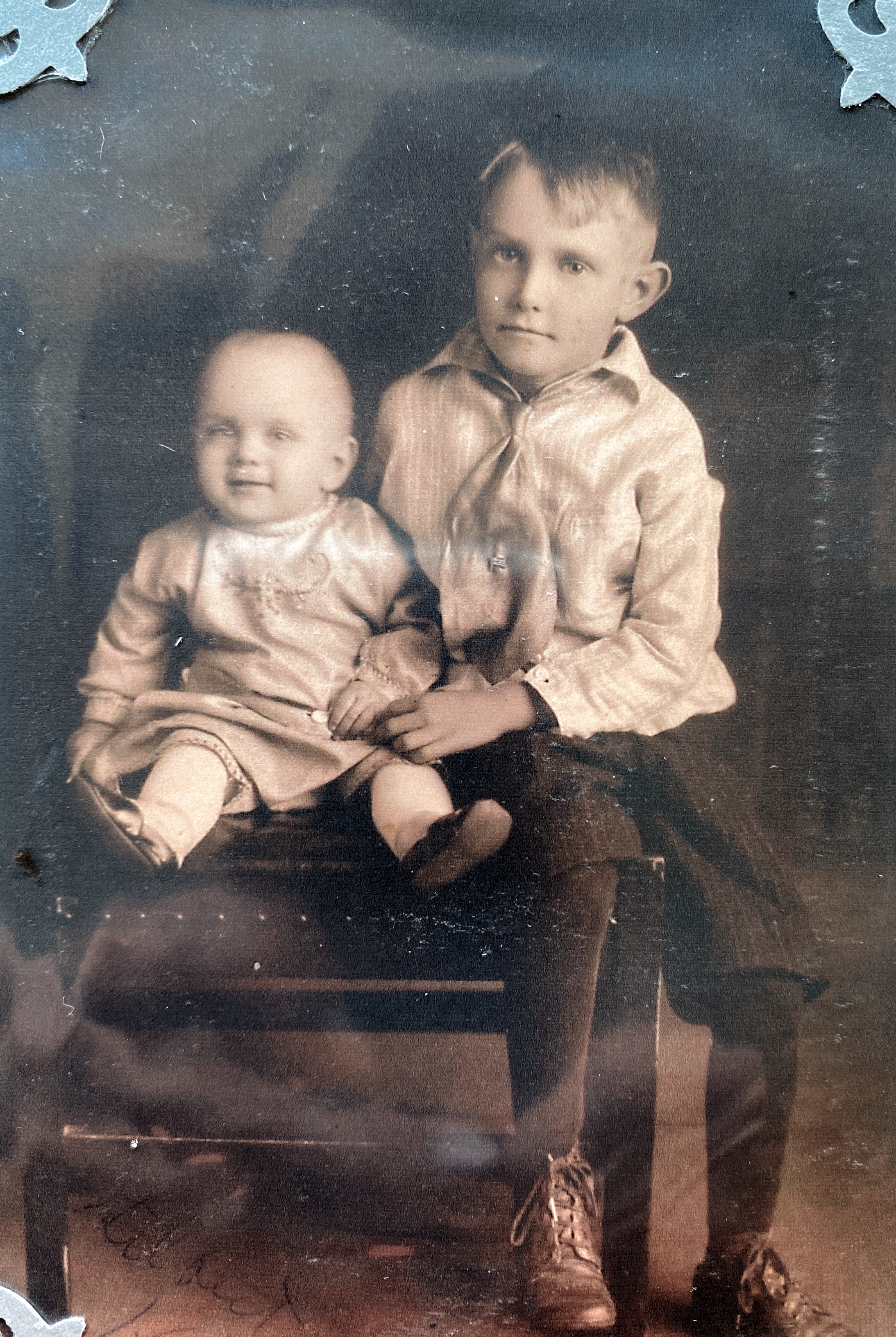 Howard Stanley Hill. 2/25/1925 James Gilbert Hill. 7/16/1918 Son’s of Henry and Flossie (Taylor)Hill