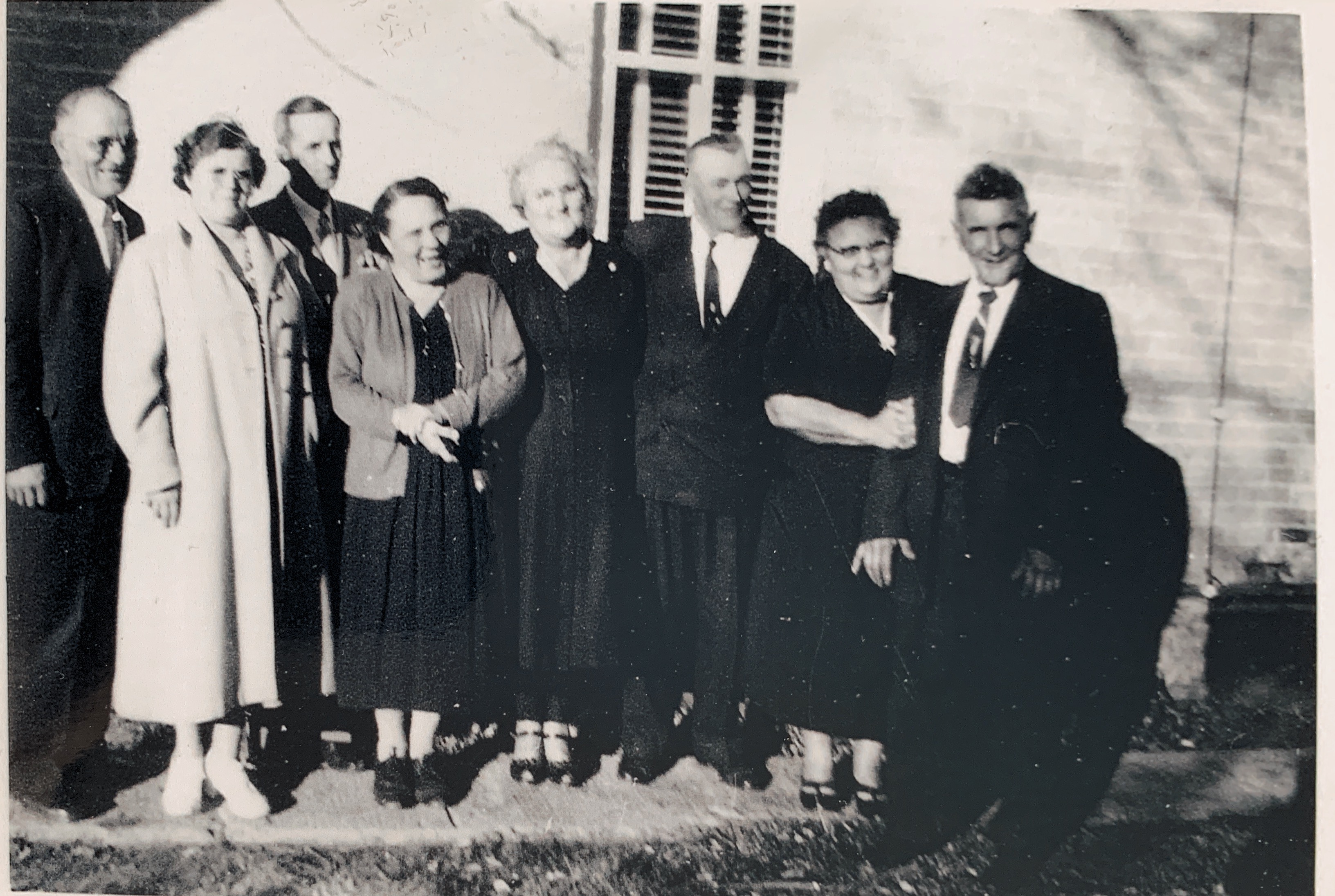Pepere’s Father Funeral 1946 with his sister’s and brothers-in-law