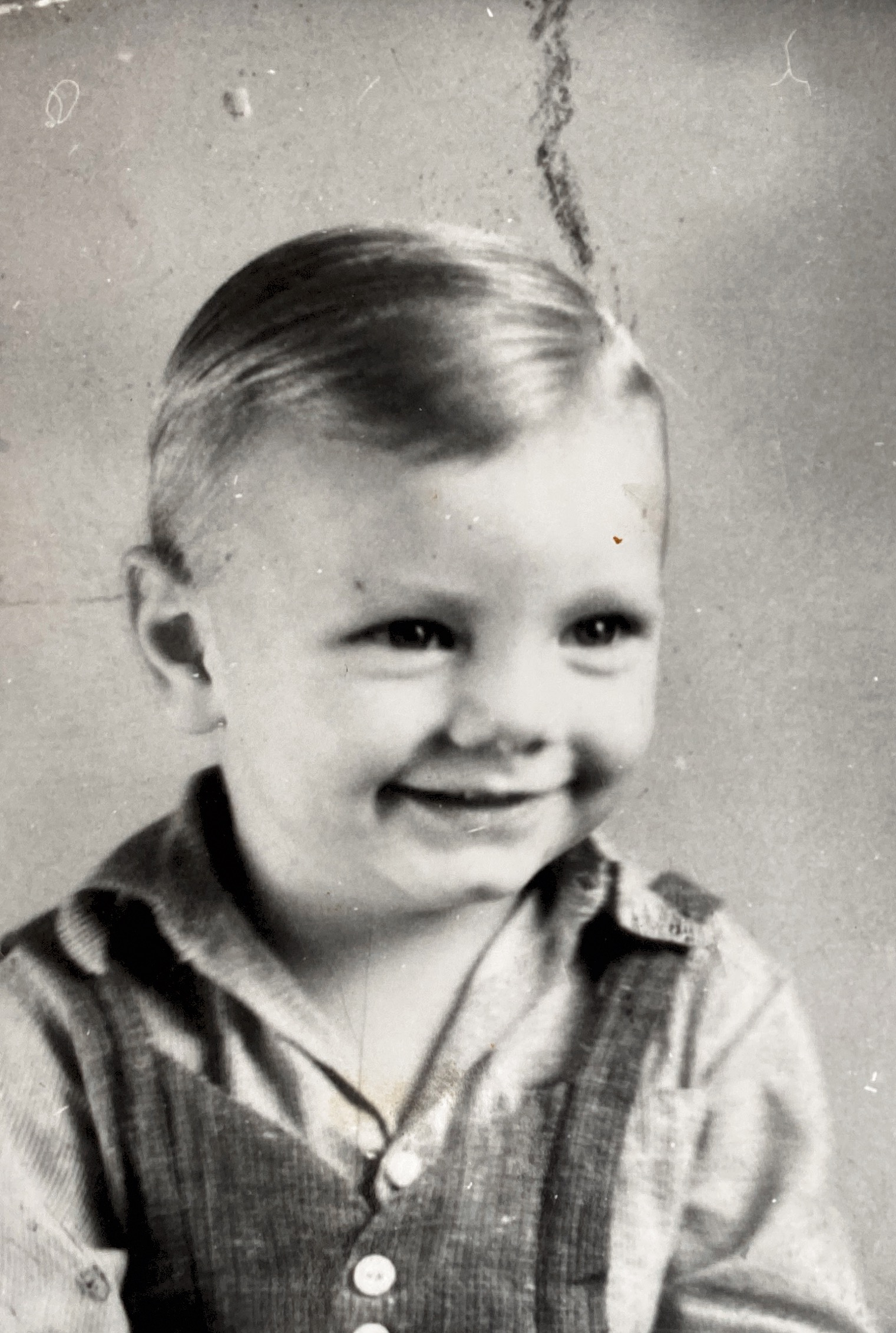 Carl Easter 2 yrs old 1938