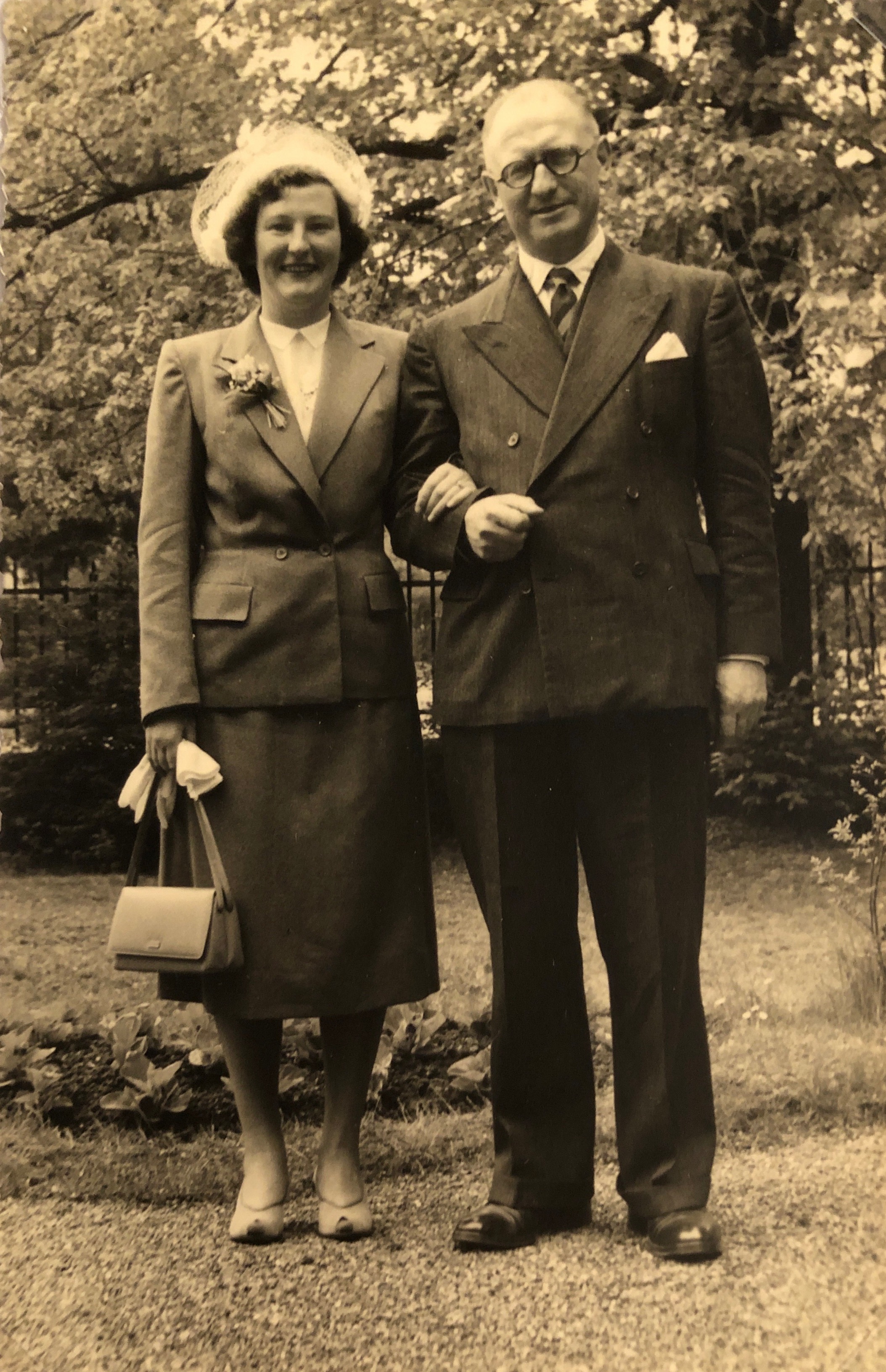 My parents wedding in Bern, Switzerland May 1951