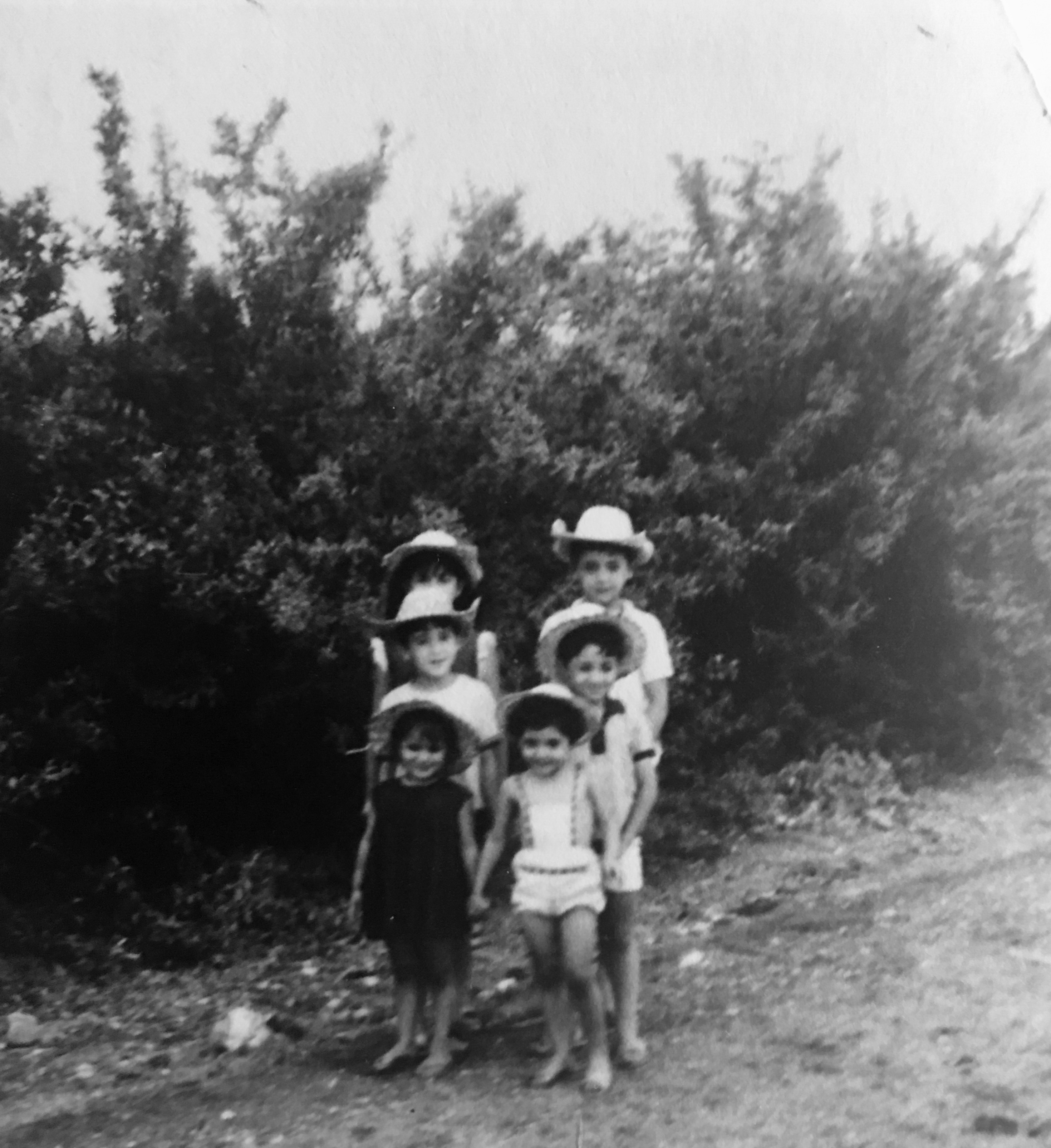 I am the one in black in front. 1945 north of  Iran on family vacation trip. 