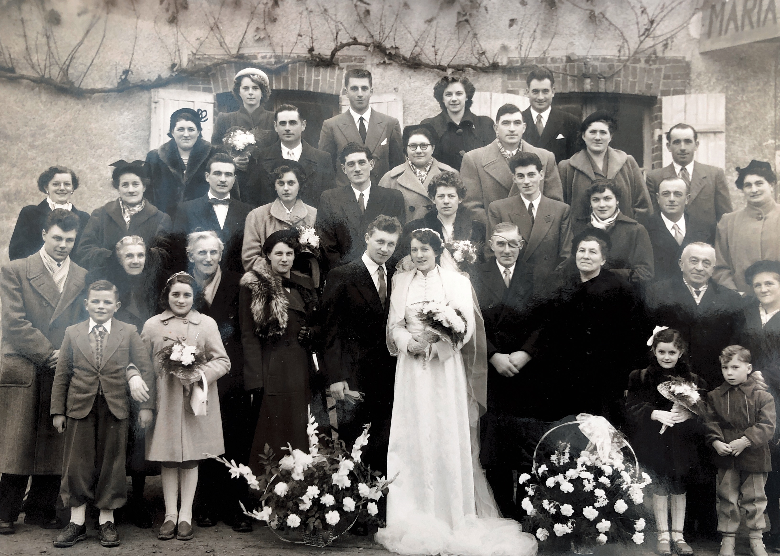 Mariage  le 16 novembre 1953