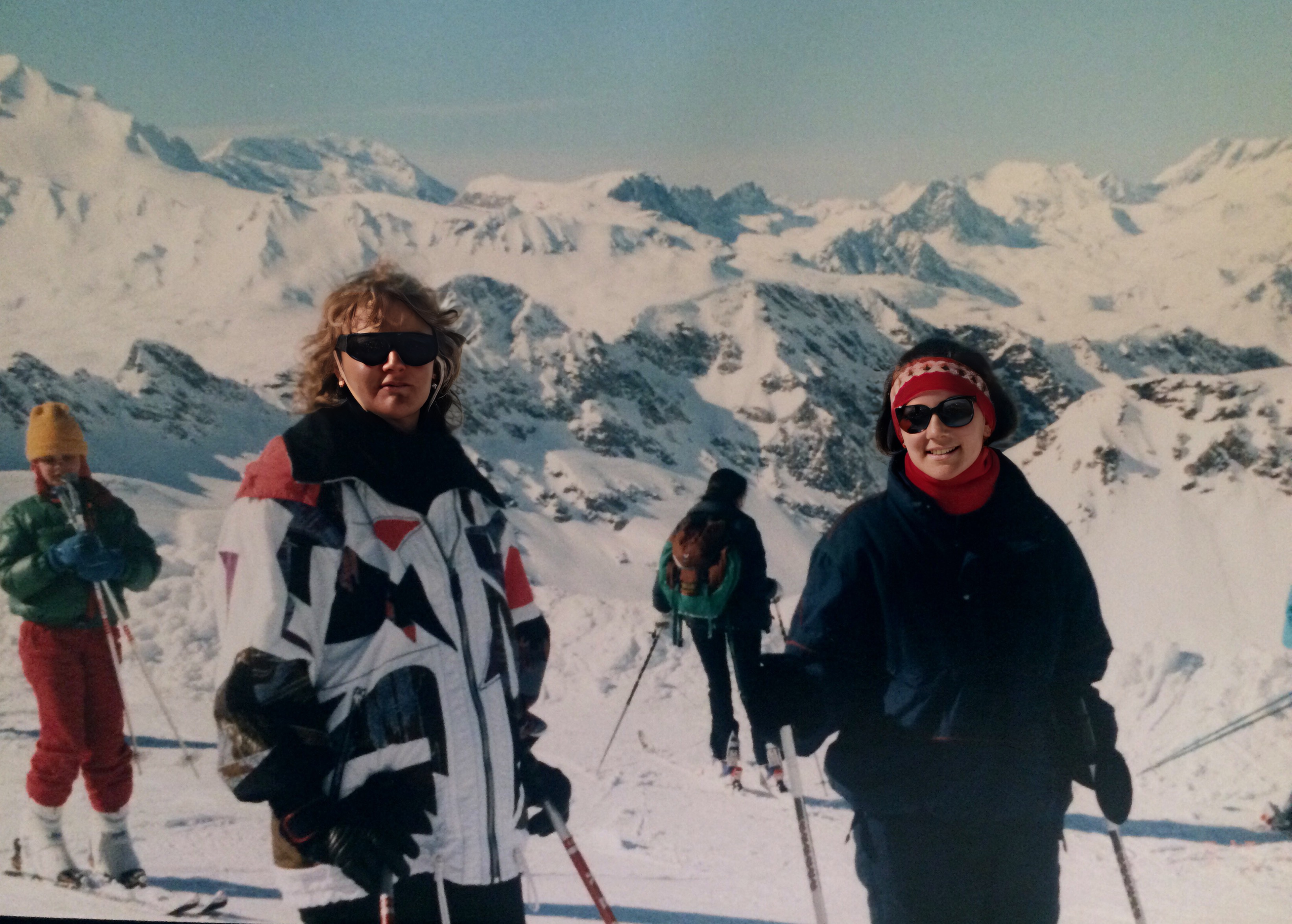 Skiing Val d’Isere 1991