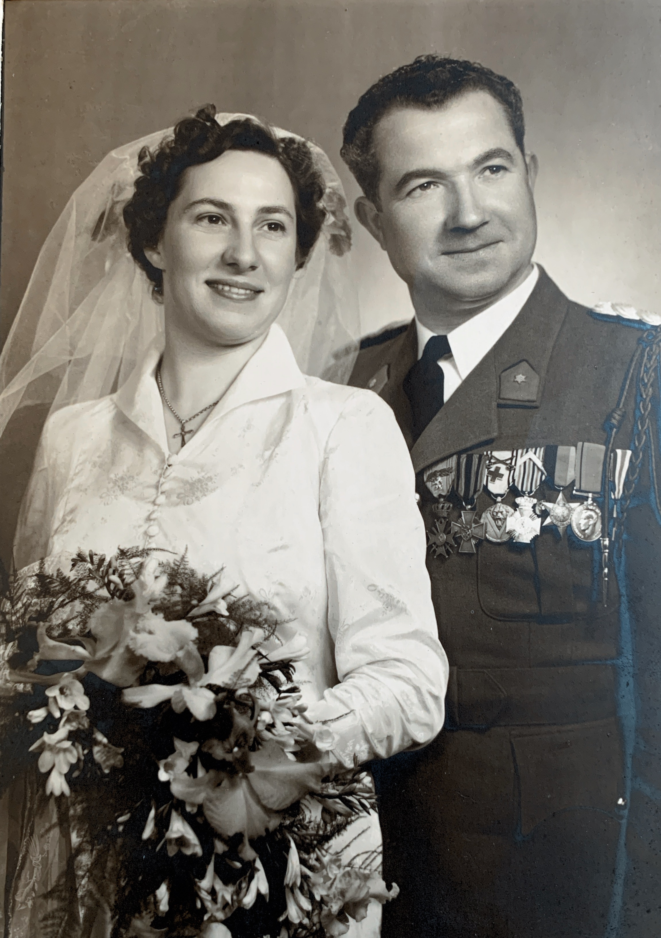 Maria Van Den Kinschot en Joël Van Tornout 28 nov 1950