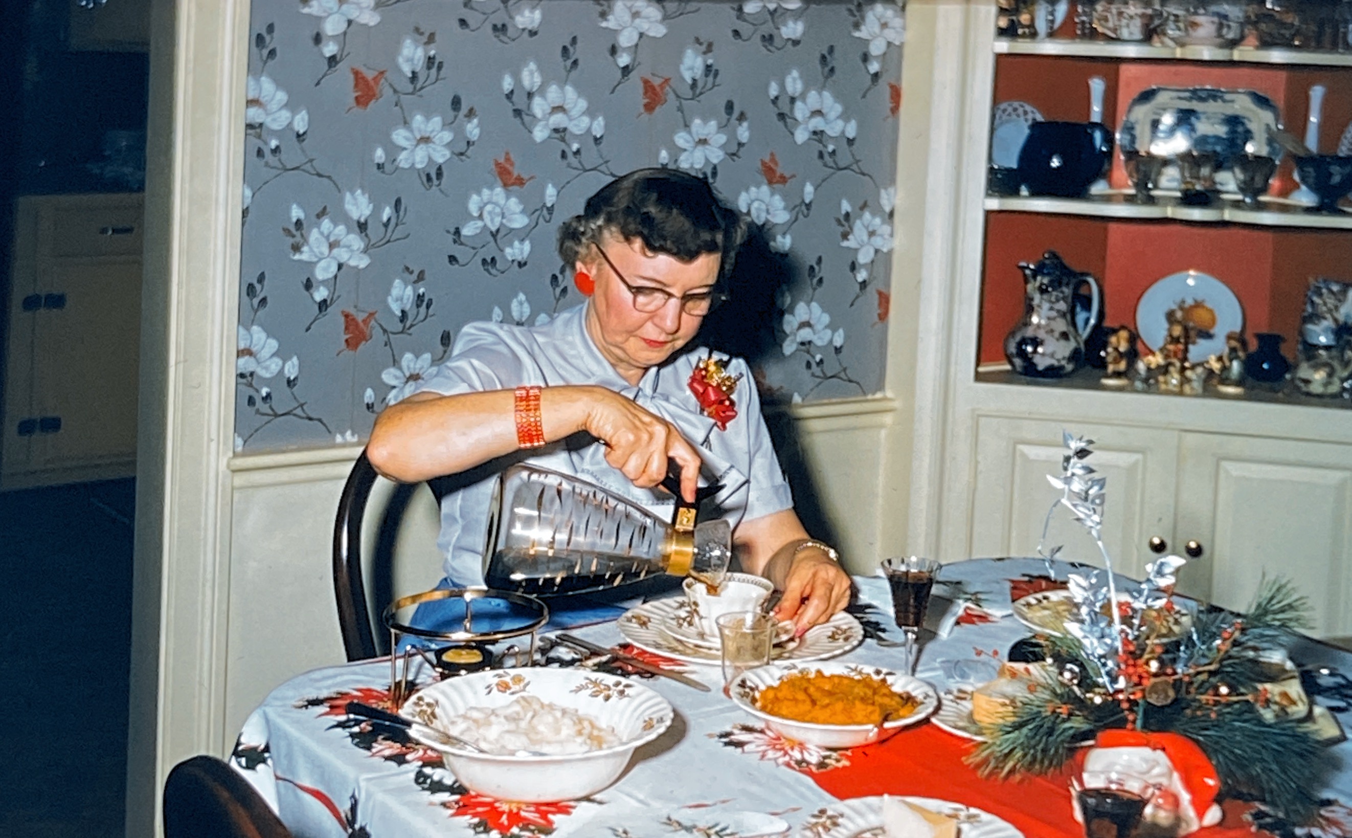 Gertrude - Christmas at home 1957