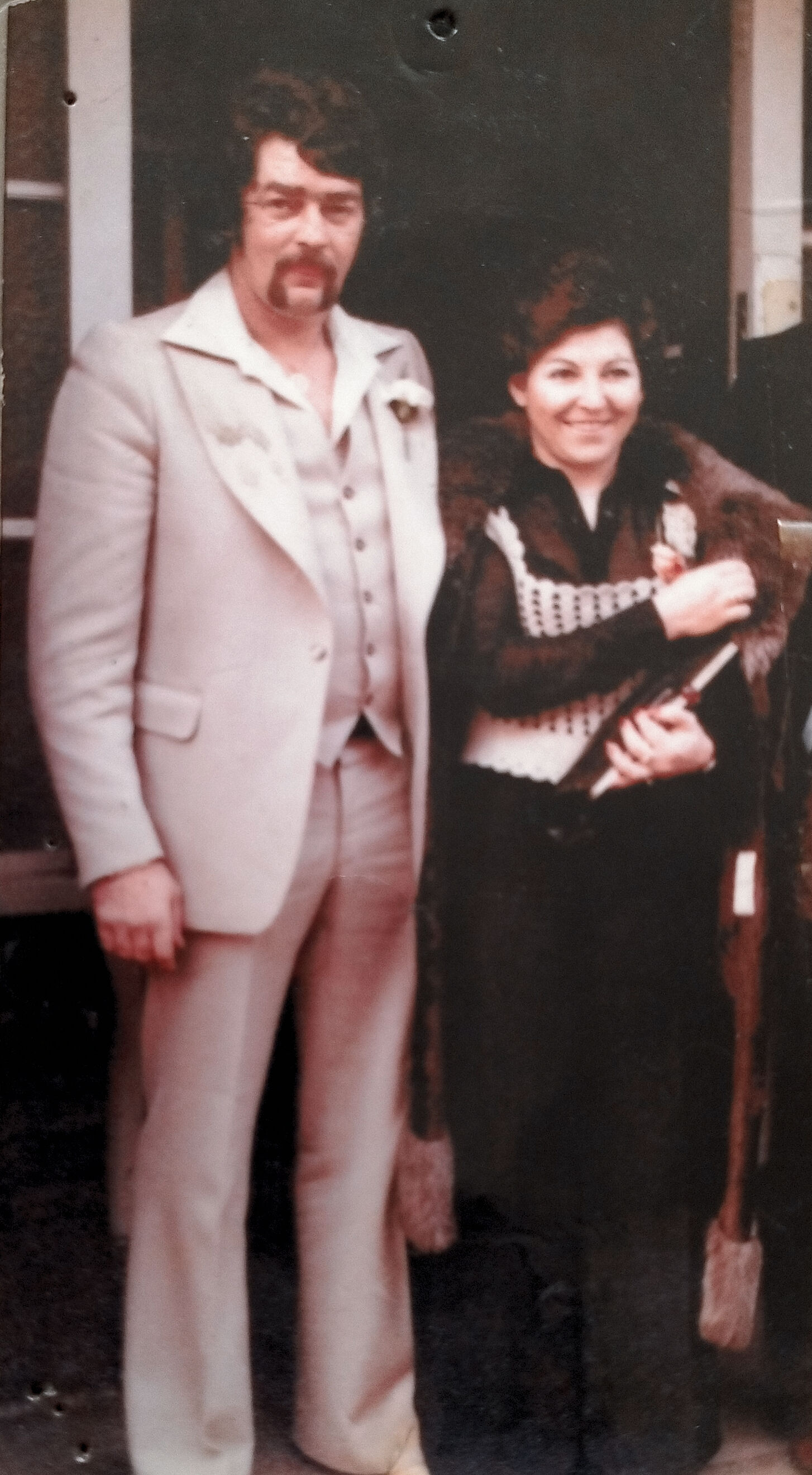 Mam & Paps @ Trouwerij van Ineke & Han 1978