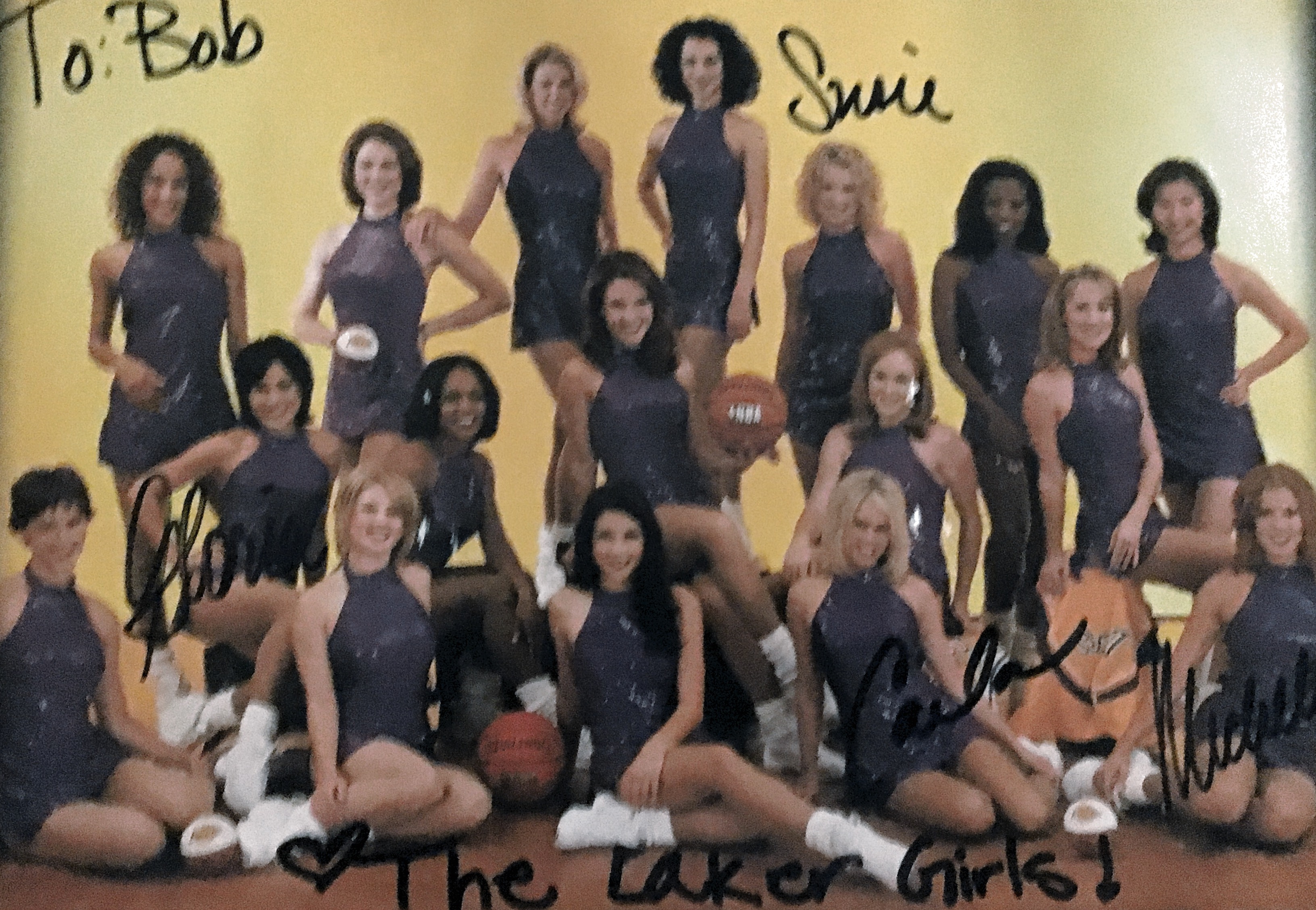 Laker girls around 1997 … a lot of us still keep in touch😂 just frickin’ Kidd in’