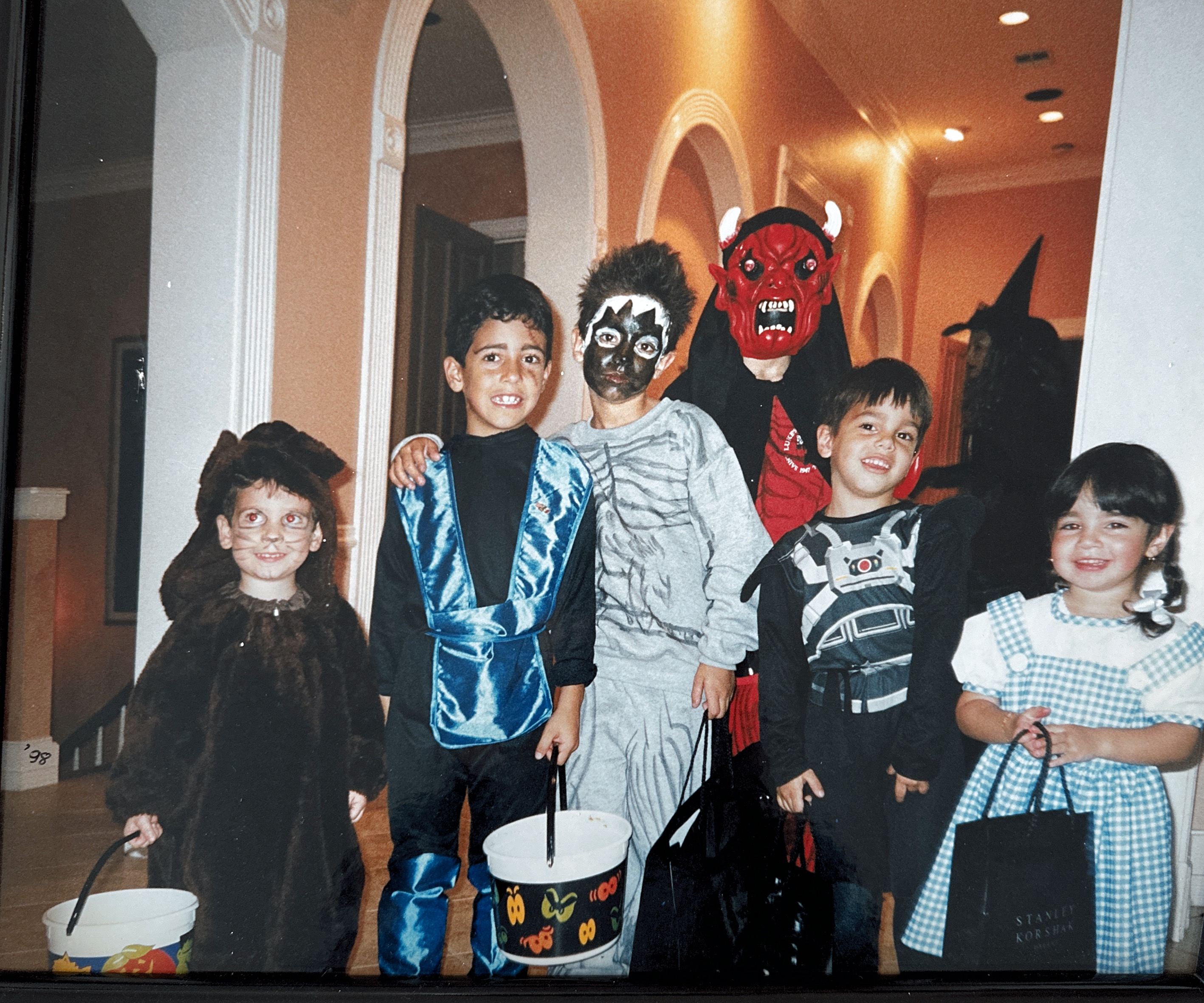 Our first Halloween at Dominion 1998