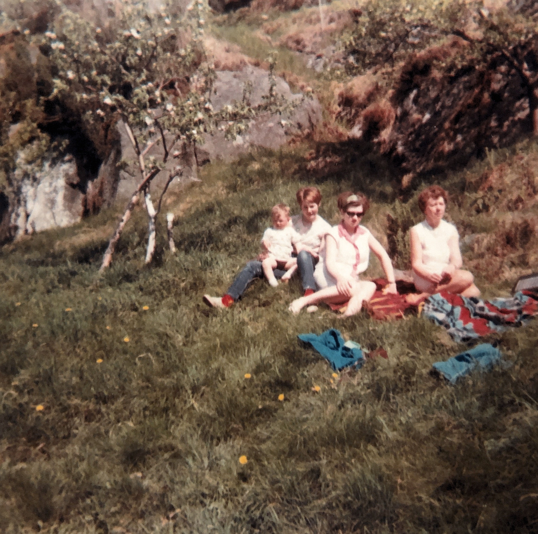 Bjørn Mikal, Turid og Athie i 1968. Hvem er den fjerde - Bitten?