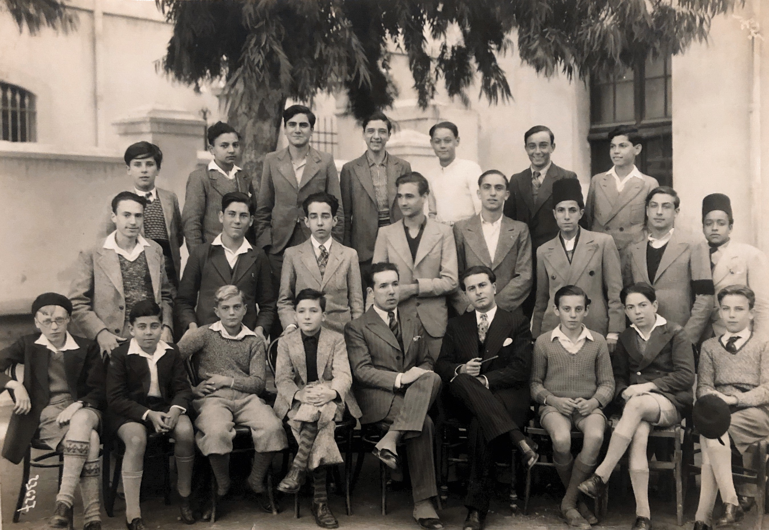 Photo de classe 1935 Tunis 