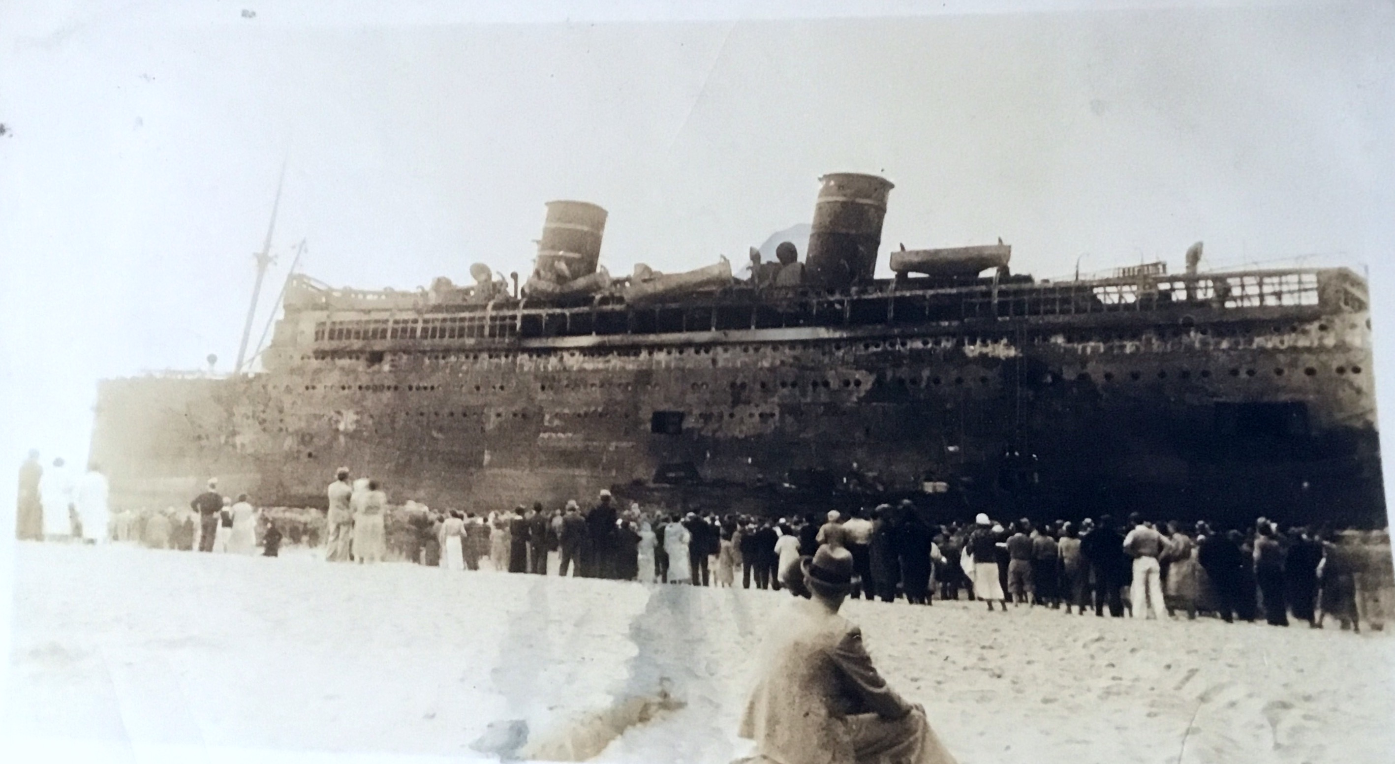 Wreck of the Moro Castle September 1934
Asbury Park New Jersey