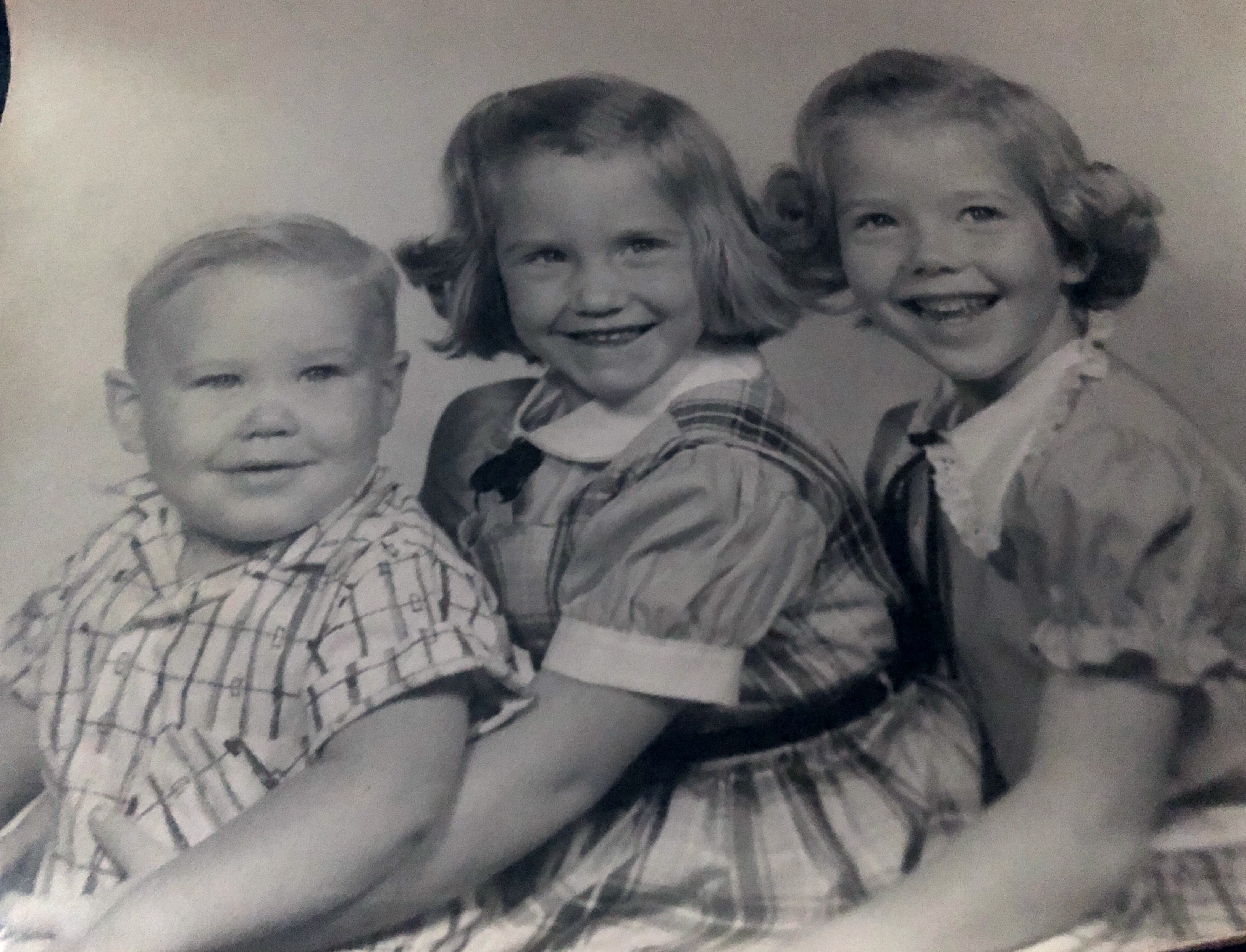 The siblings Afton circa 1955