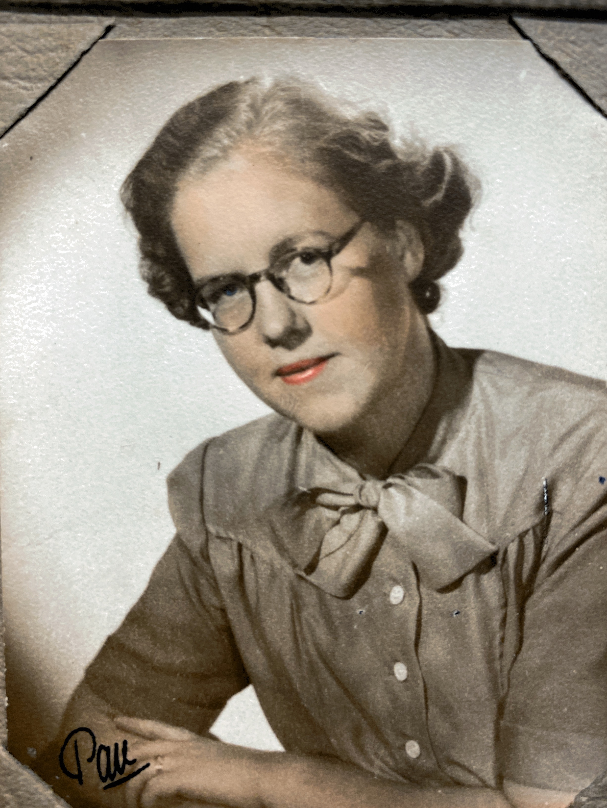 My mother Marianne Brage 1943, Stockholm, Sweden