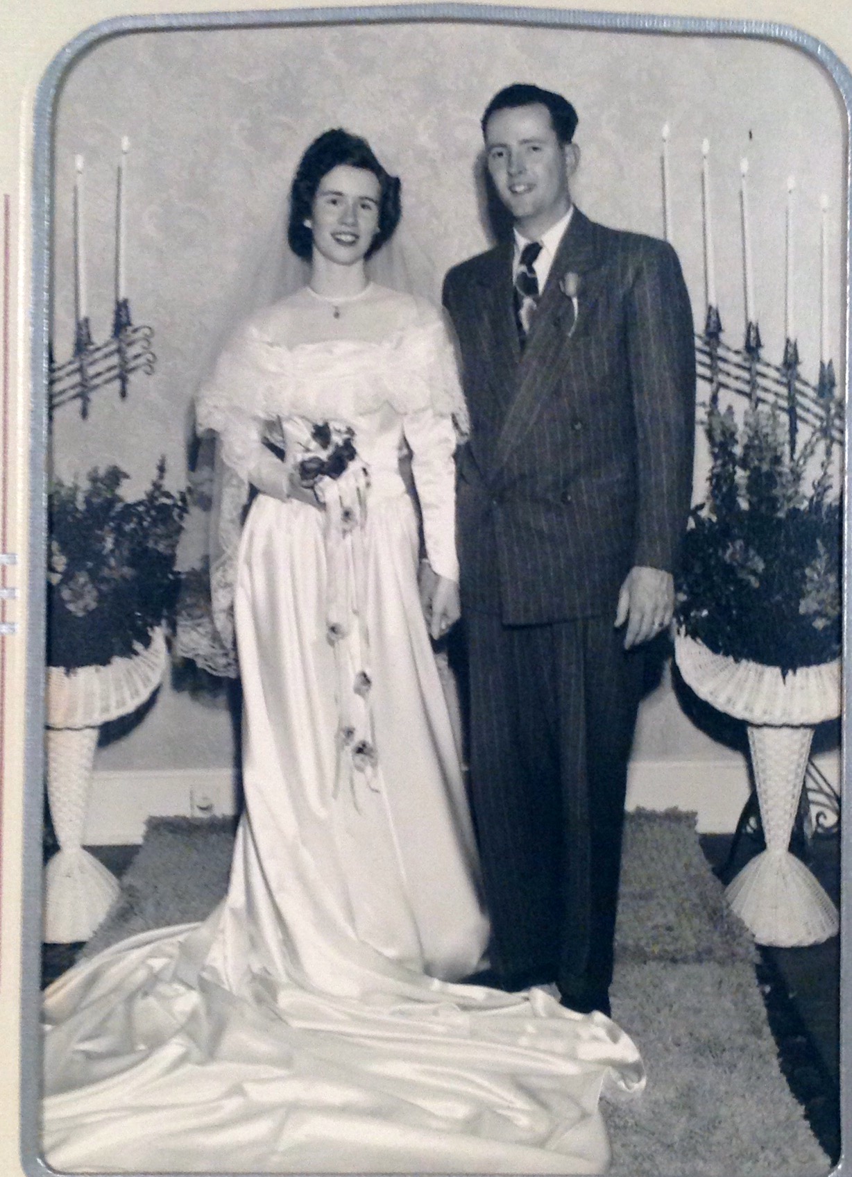 Dorothy Eleanor Binder and Robert Lee Grubbs 1950