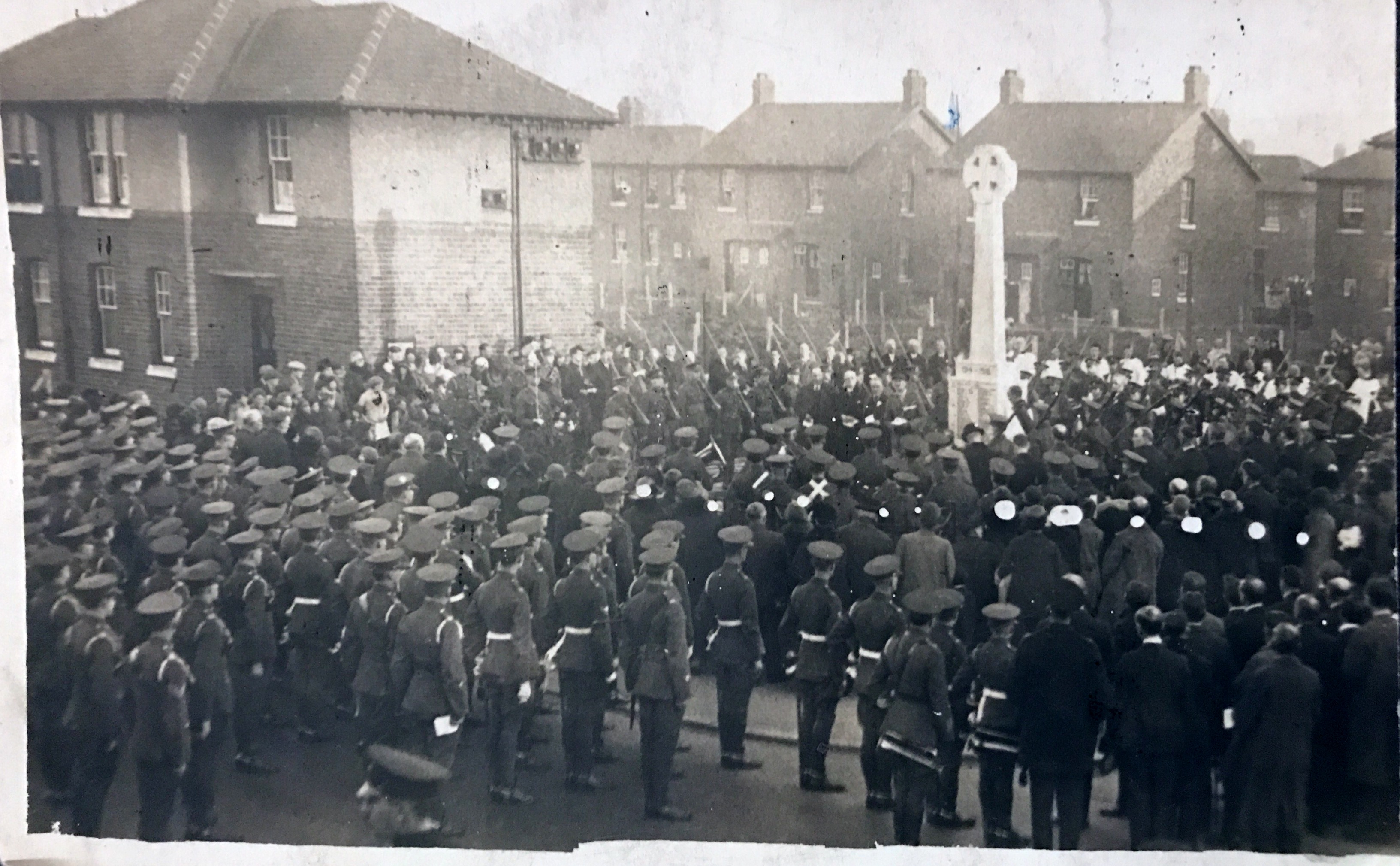 Grangetown War Memorial - Bolcow Road. Circa 1924. 