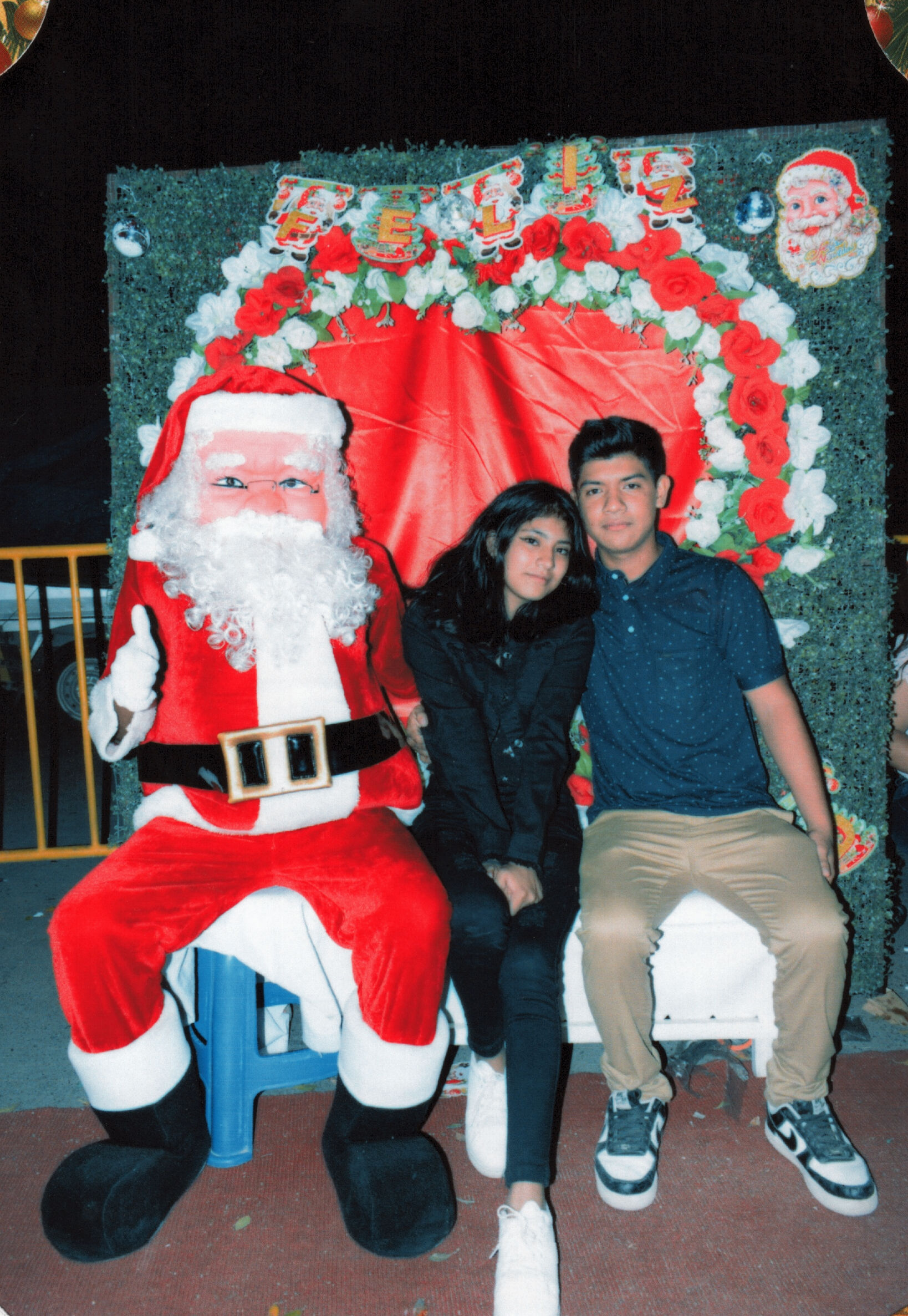 At Christmas, with Santa Claus. year 2022 :) #Felic-NavidadHappy New Year