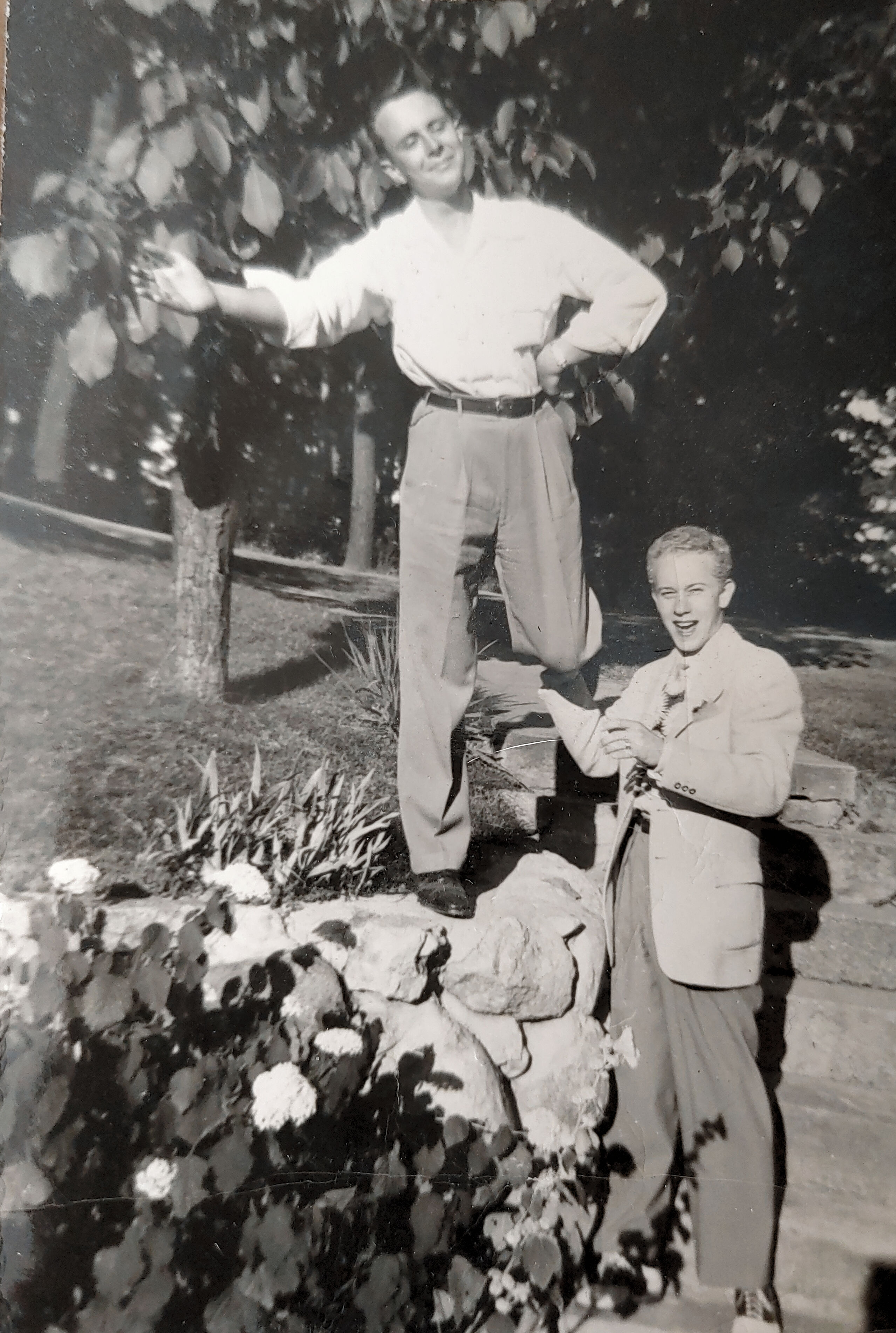 Grandpa Judy College Days 1948