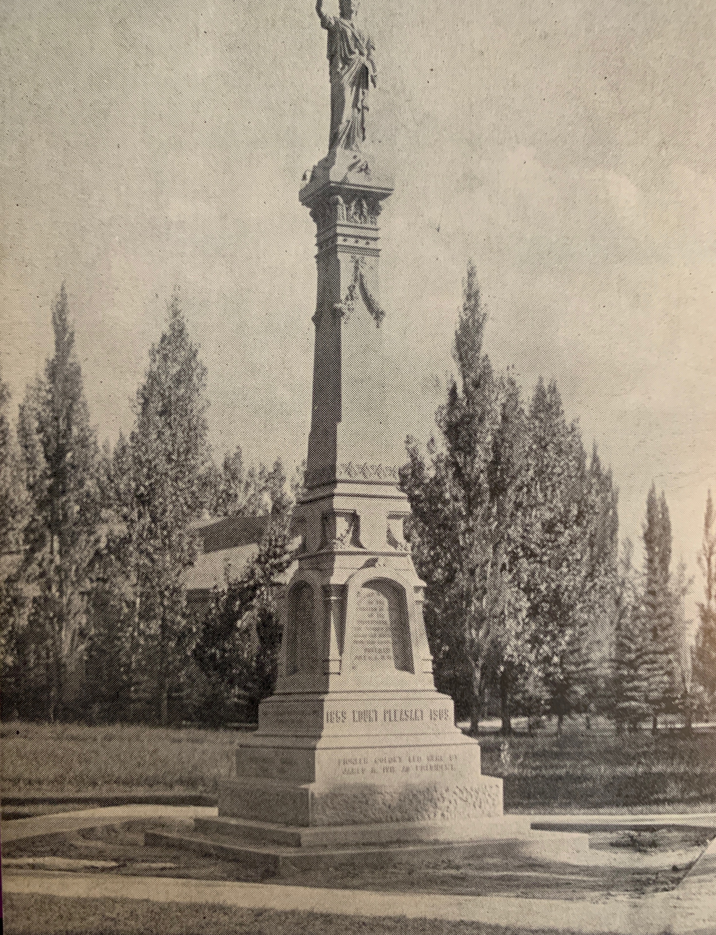 Pioneer Monument erected in 1909 the 50th anniversary of Mt Pleasant, UT. Ancestors were;
MC Christensen
Peter Johansen
Mortin Rasmussen
Christian Neilson Christensen