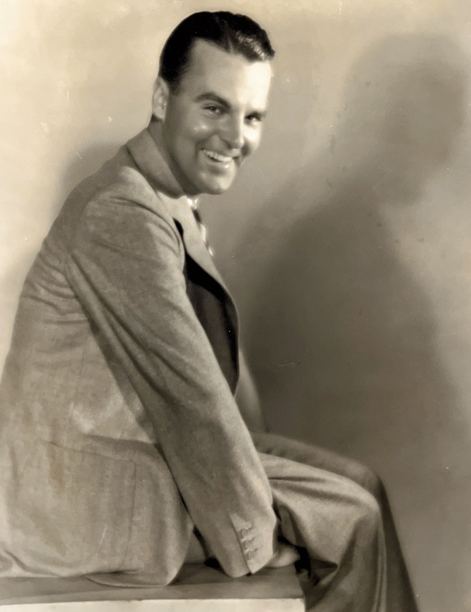 Neil Hamilton photographed by Elmer Fryer in 1930.
