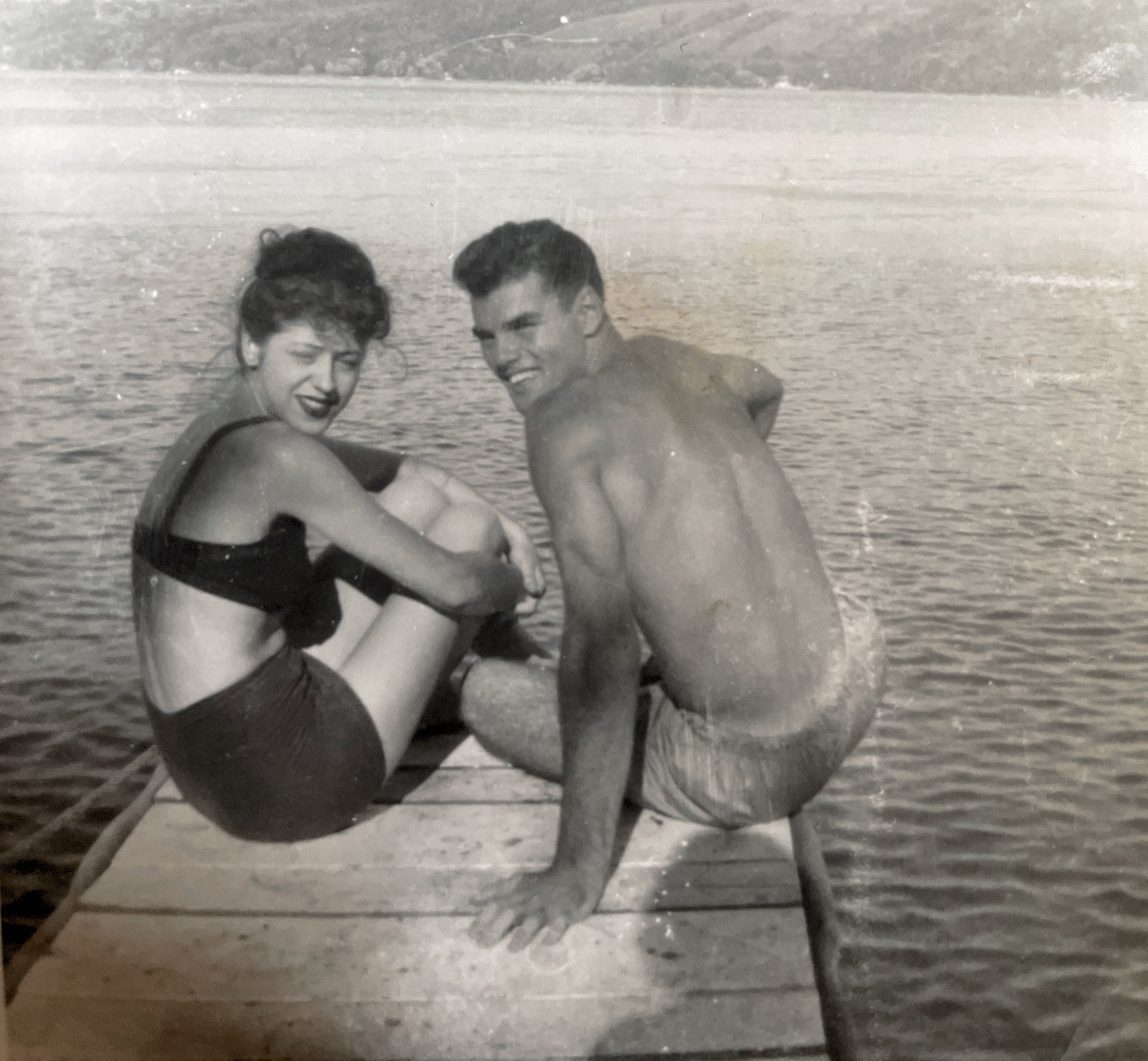Dick and Mary summer of 1948 ❤️