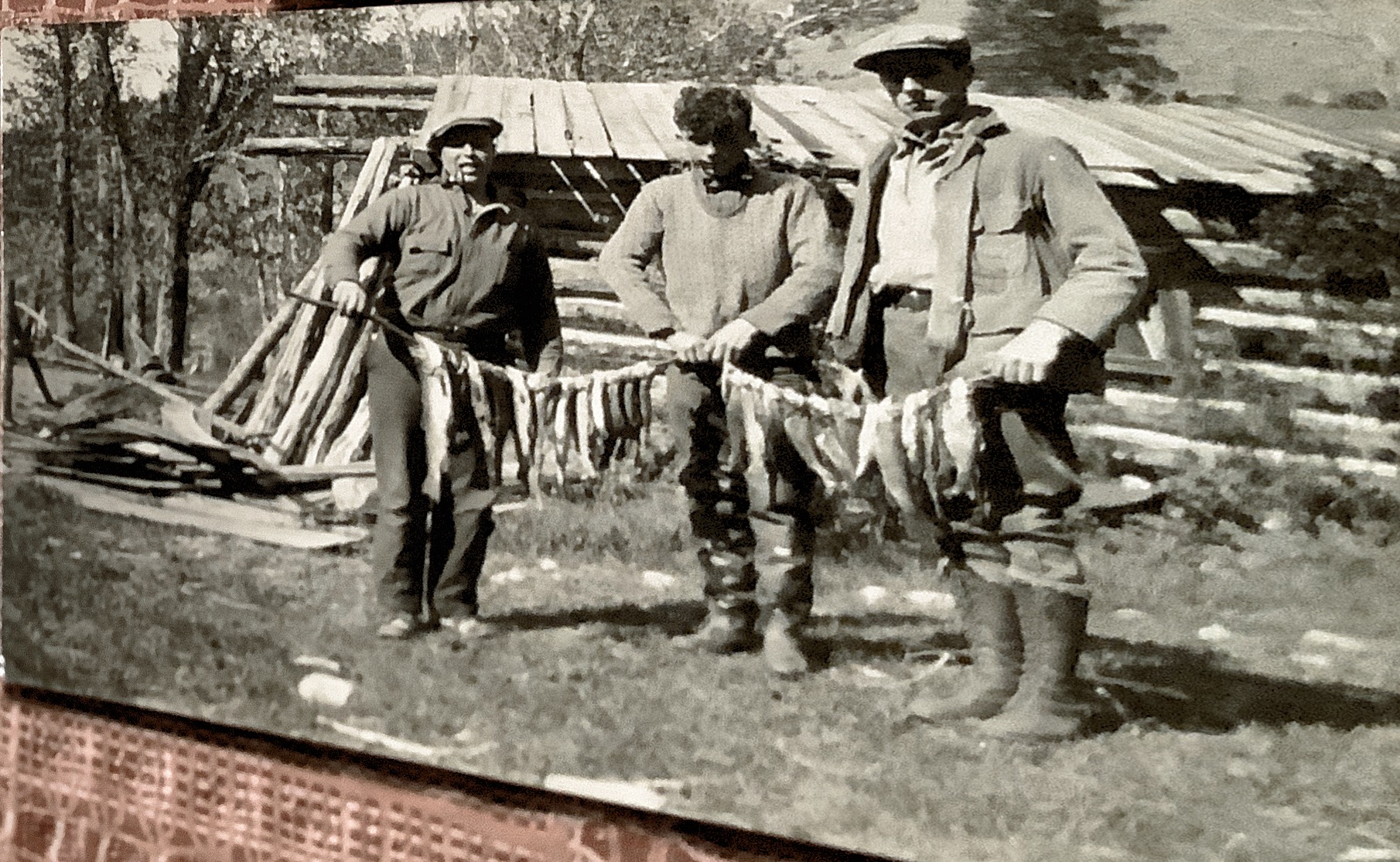 1931 on the Madison River- Bear Trap. Lee Nile’s, John Morrison and Don O’Neil.