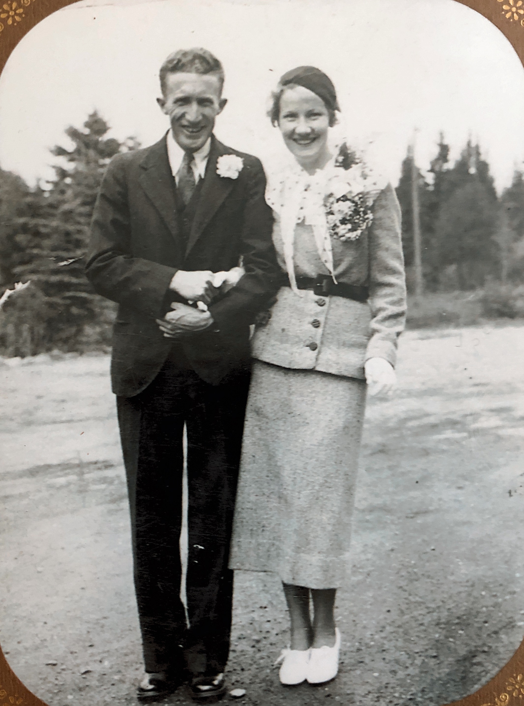 Mom and dad’s wedding June 9, 1934