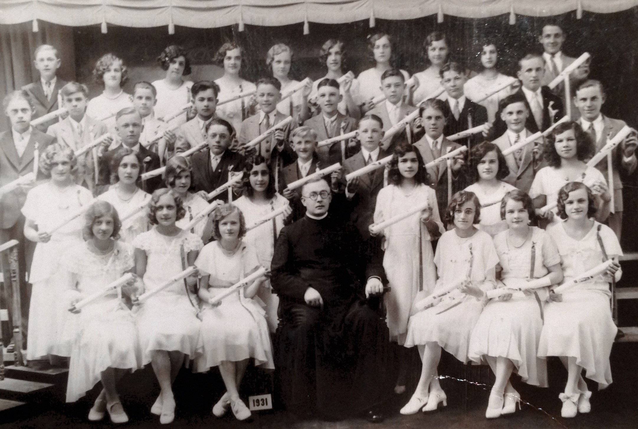 Class of 1928- St Valentine’s Polish Catholic School, 8th grade 