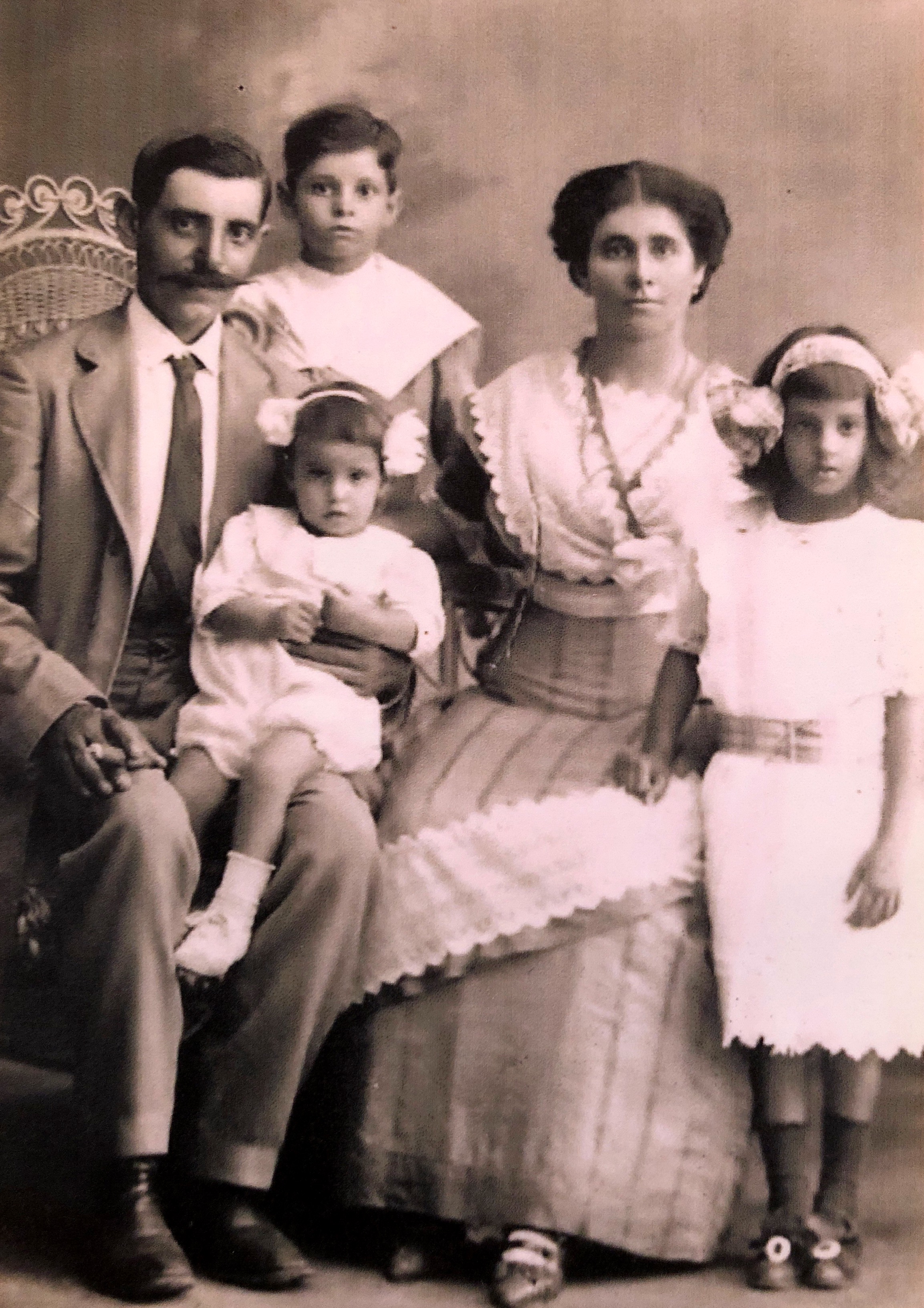 Grandparents Rodriguez-Quintela; (1907) Manzanillo, Cuba 