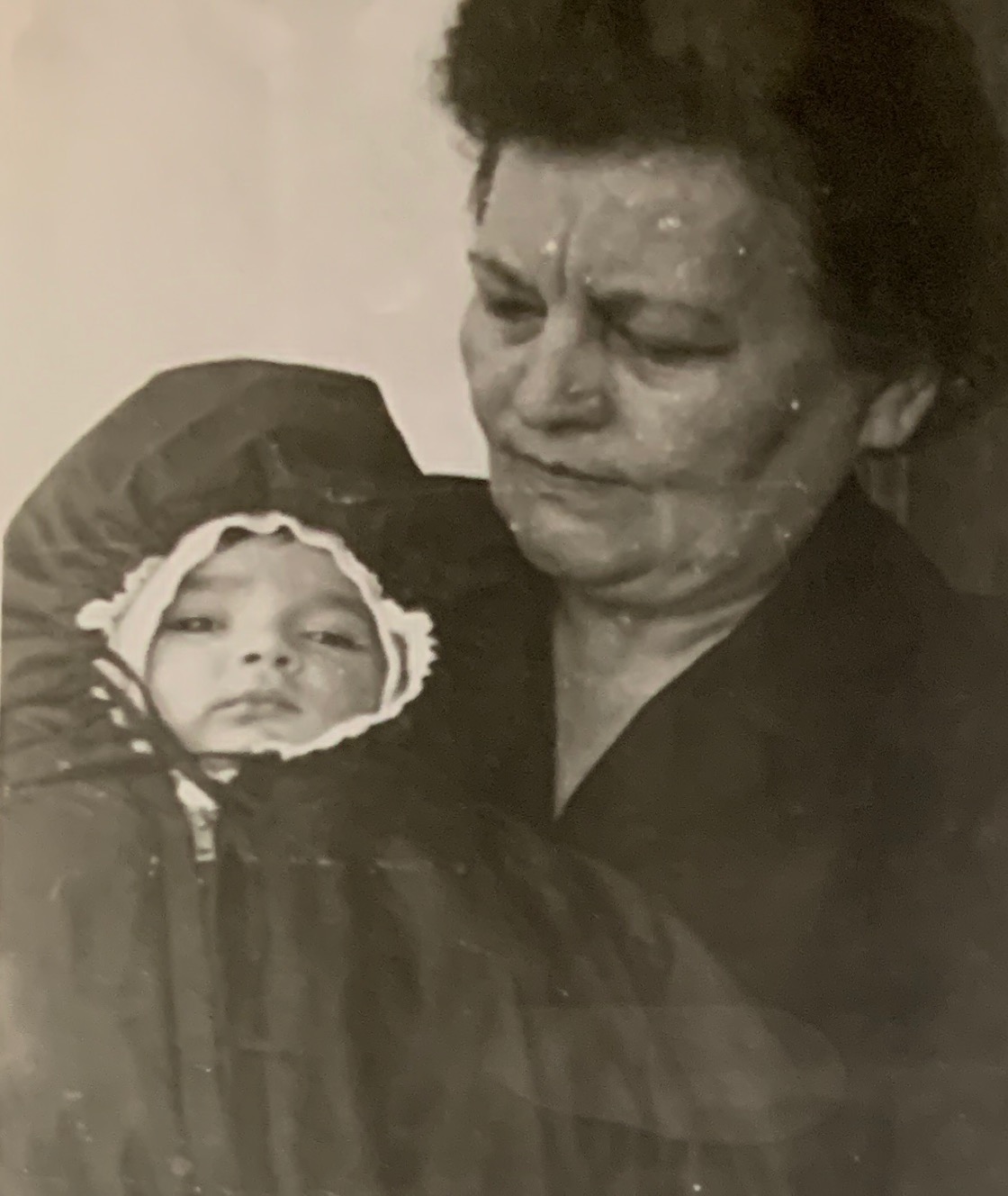 Me and my granma in România 1969