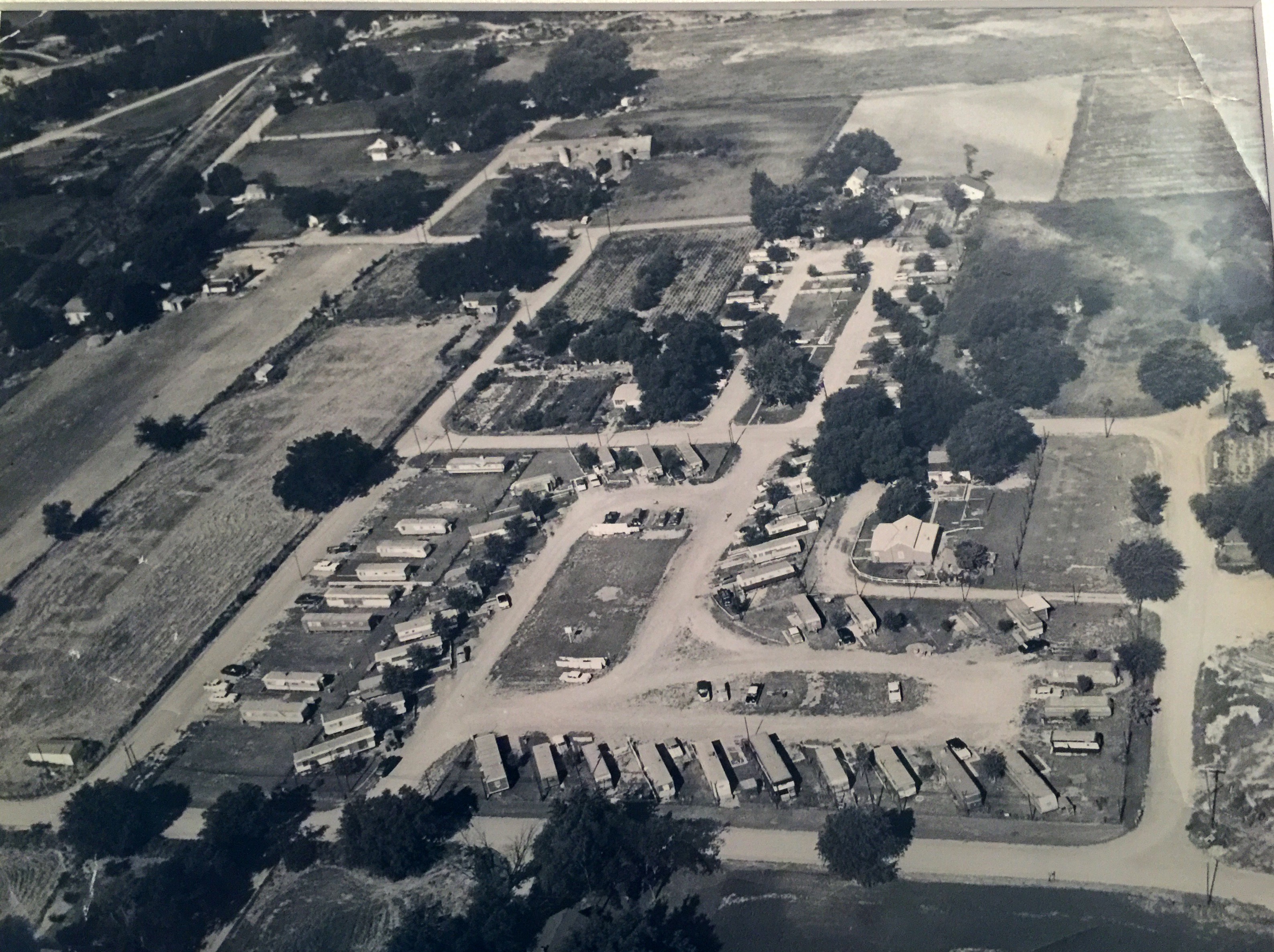 Fairmont trailer Court. 1955