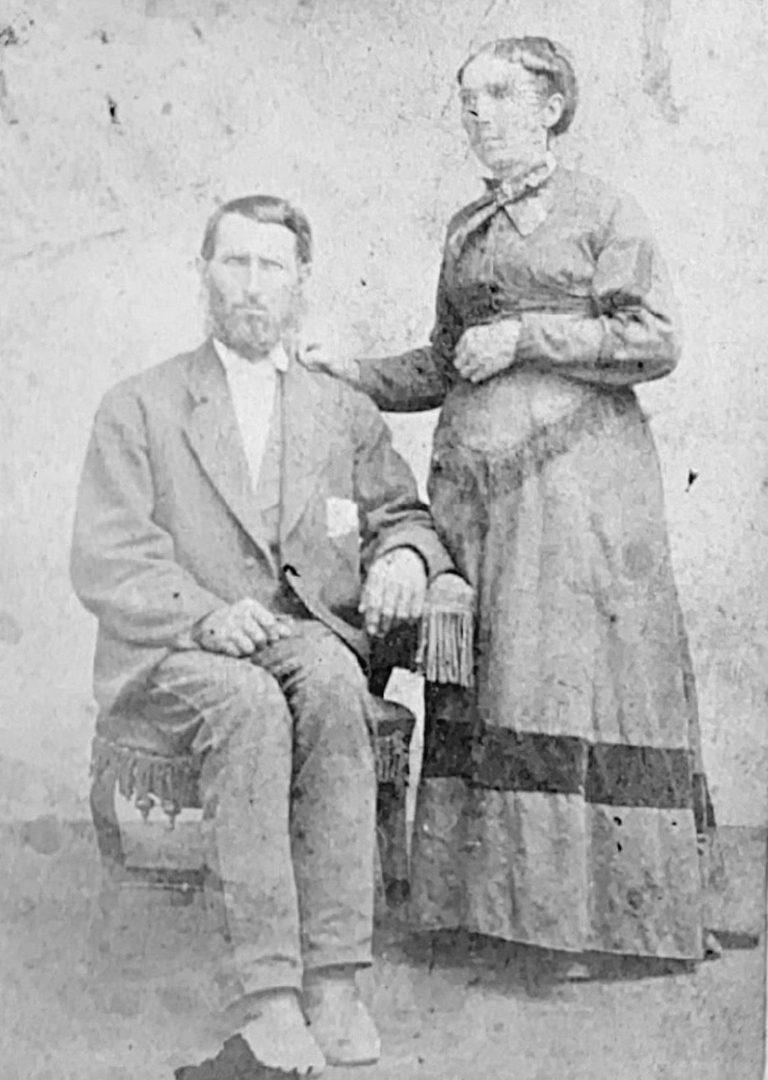 John Grant Powell (1821 - 1898) and Amanda Elizabeth Batchelor (1837 - 1920)